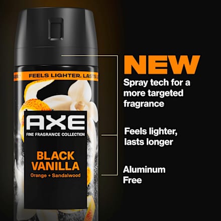 Pánsky dezodorant v spreji Black Vanilla Axe