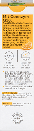 Augencreme Q10 glättend alverde NATURKOSMETIK