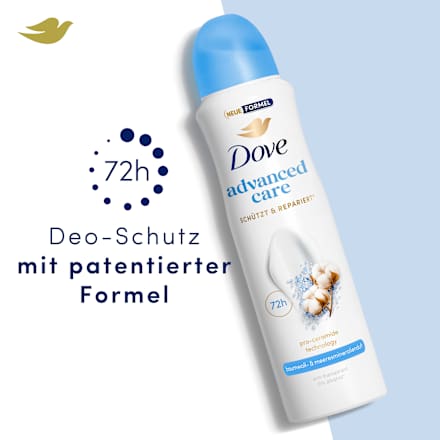 Antitranspirant Deospray Baumwoll- & Meeresmineralienduft Dove