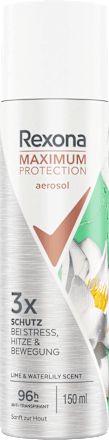 Antitranspirant Deospray Maximum Protection Lime & Waterlily Scent Rexona