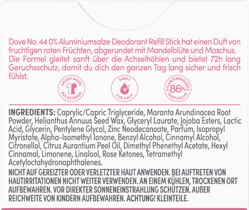 Deostick Blüten- & rote Früchteduft, Nachfüllpack Dove