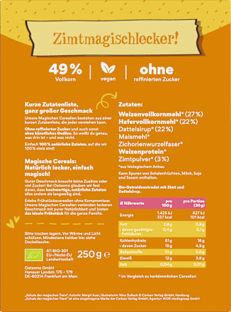 Müsli, Magische Zimt Pops oatsome