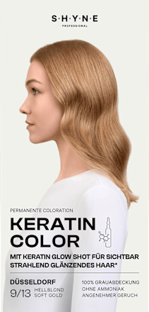Haarfarbe 9/13 Düsseldorf Hellblond Soft Gold SHYNE Professional