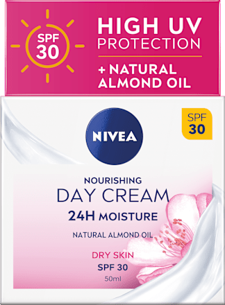 Negovalna dnevna krema Caring, ZF 30 NIVEA