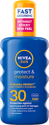 Nawilżający balsam do opalania SPF 30, spray NIVEA SUN