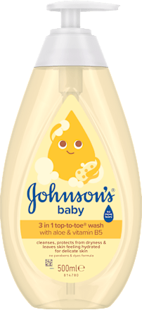 Detský umývací gél na telo a vlasy Top-to-Toe Johnson's baby
