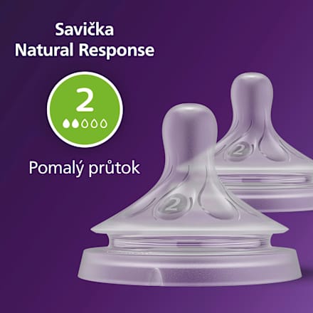 savička Natural Response 2 Slow SCY962/02 PHILIPS AVENT