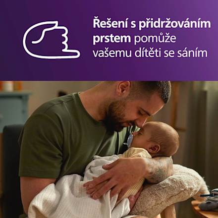 dudlík Soothie, modrý 0-6 m PHILIPS AVENT