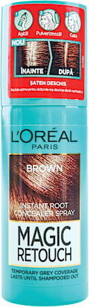 Spray pentru camuflarea rădăcinilor şaten  L'ORÉAL PARiS MAGIC RETOUCH