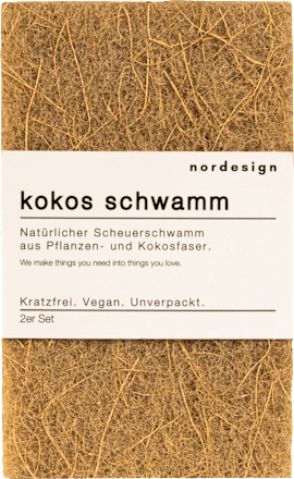 Geschirrschwamm Kokos nordesign