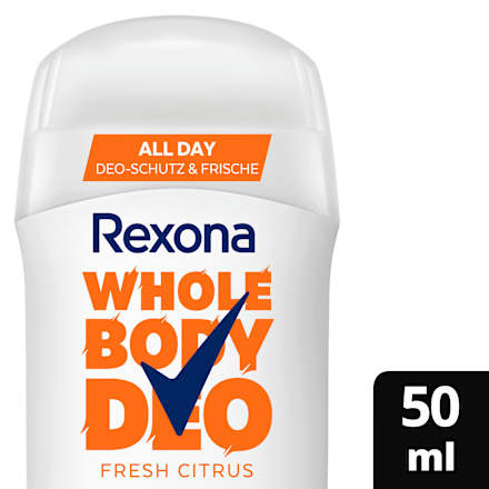 Whole Body deodorant stick Fresh Citrus Rexona