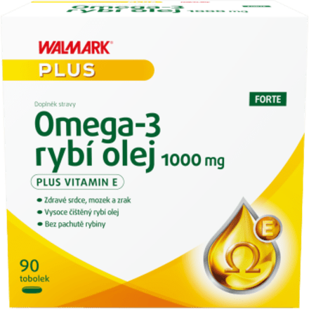 Omega-3 rybí olej forte 1000 mg Walmark