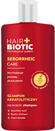 Szampon keratolityczny przeciw łuszczycy hair BIOTIC