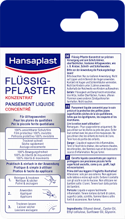 Flüssigpflaster Konzentrat Hansaplast