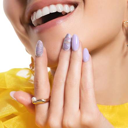 UV Nagellack Cat Eye Lavender Rise NÉONAIL