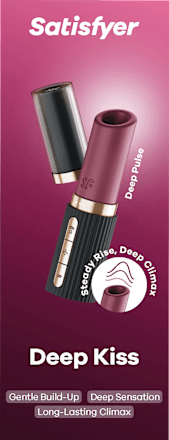Léghullámos csiklóizgató Deep Kiss Satisfyer