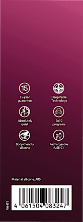 Léghullámos csiklóizgató Deep Kiss Satisfyer