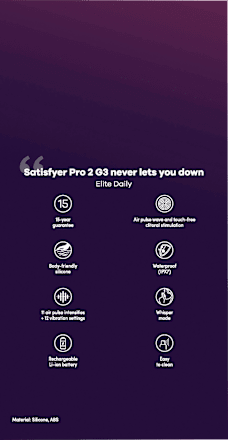 Vibrator Pro 2 Generation 3  Satisfyer