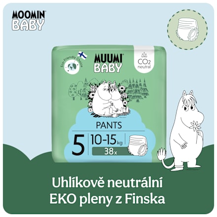 plenkové kalhotky velikost 5, 10-15 kg Muumi Baby
