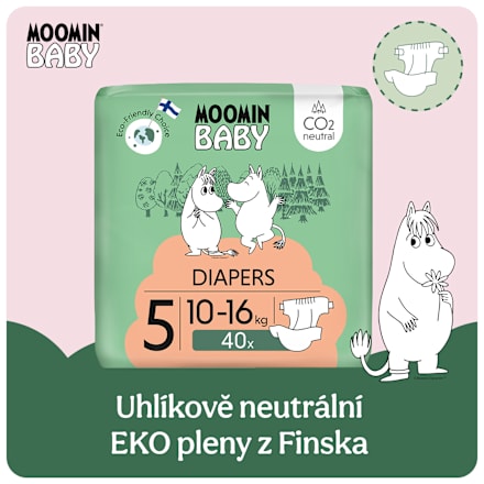pleny velikost 5, 10-16 kg Moomin Baby