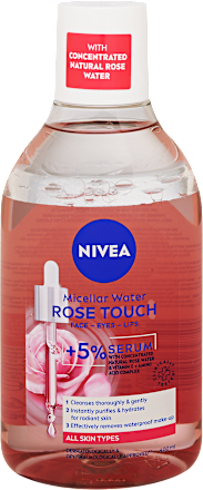 Kétfázisú rózsavizes micellás arctisztító Rose Touch NIVEA