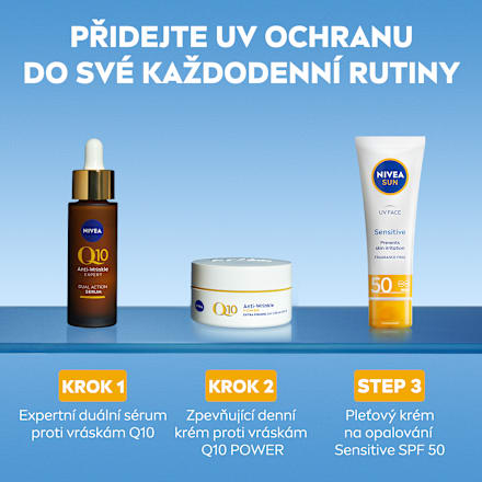 pleťový krém Sensitive SPF50 NIVEA SUN