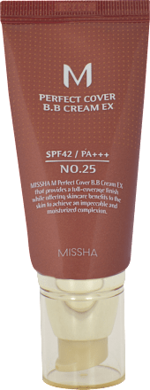 BB krém M Perfect Cover SPF 42 / PA +++ No.25/Warm Beige MISSHA