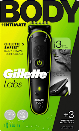 Elektrischer Rasierer Trimmer Body & Intimate Gillette
