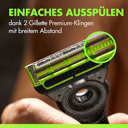 Rasierklingen Body & Intimate Gillette