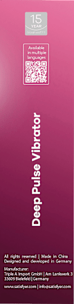 Vibrator Deep Kiss Satisfyer