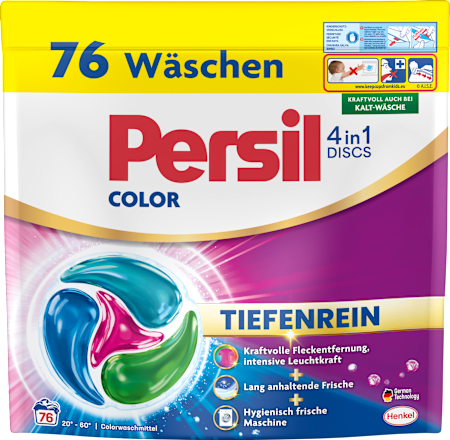 Colorwaschmittel Discs 4in1 Persil