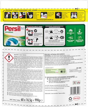 Vollwaschmittel Discs Universal 4in1 Persil