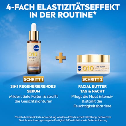 Serum Q10 Anti Falten Kollagen Experte 3in1 regenerierend NIVEA