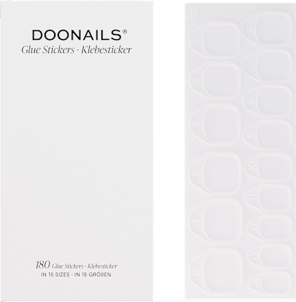 Klebesticker für Soft Gel Press Ons Doonails
