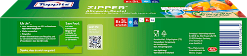 Zipper Allzweckbeutel 3 L Toppits