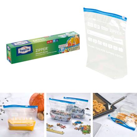 Zipper Allzweckbeutel 3 L Toppits