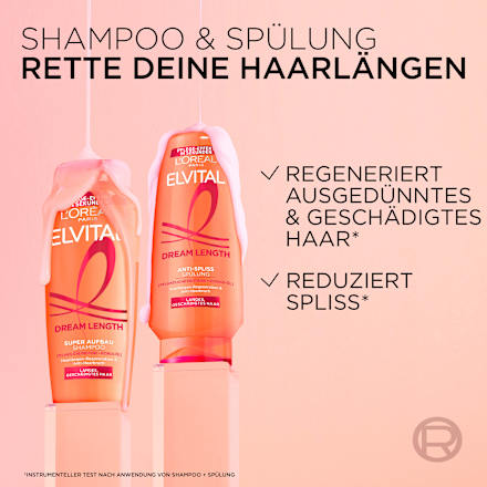 Shampoo Dream Length L'ORÉAL PARiS ELVITAL