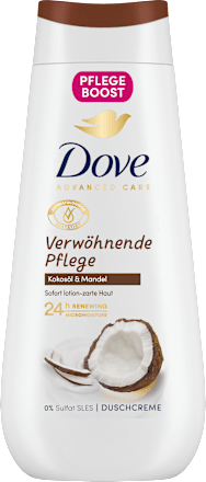 Duschcreme Advanced Care Verwöhnende Pflege, Kokosöl & Mandel Dove