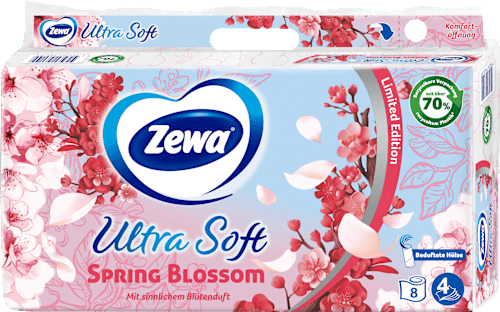 Toilettenpapier Ultra Soft (8x150 Blatt) Zewa