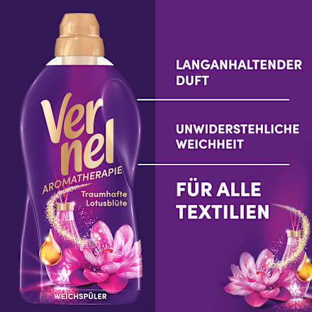 Weichspüler Aromatherapie Traumhafte Lotusblüte 46WL Vernel