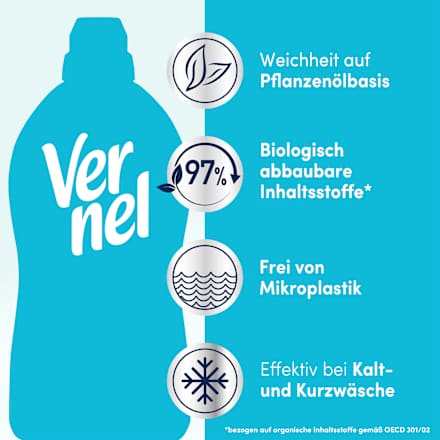 Weichspüler Sensitiv, 50WL Vernel