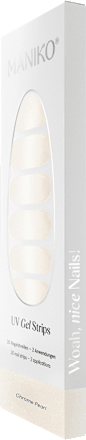 UV Gel Nagelfolien Chrome Pearl Maniko