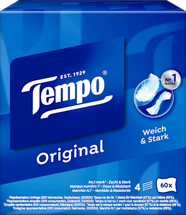 Taschentücher Box Original Tempo