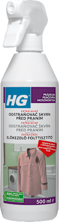 přípravek pro předběžné zpracování skvrn HG