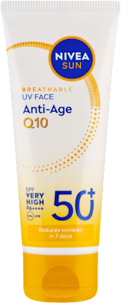 Pleťový opaľovací krém UV Face Anti Age Q10 SPF 50+  NIVEA SUN