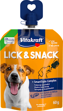 Prigrizek za pse Lick & Snack jetrna pašteta Vitakraft