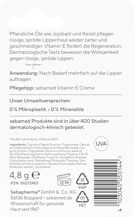 Lippenpflege Schützend LSF 30 sebamed