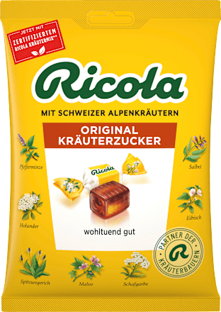 Bonbons Schweizer Alpenkräuter Original Kräuterzucker Ricola