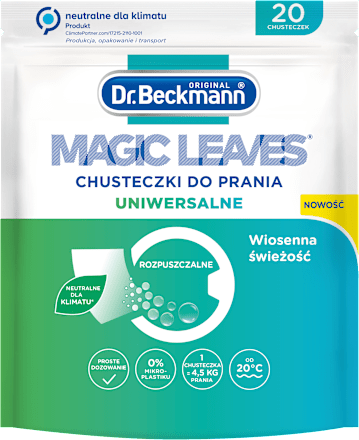 Chusteczki do prania uniwersalne Magic Leaves Dr. Beckmann