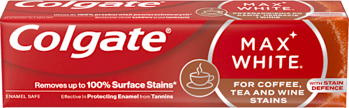 Max White For Coffee, Tea & Wine pasta za zube Colgate